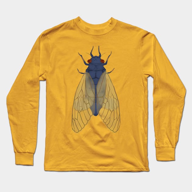 Cicadas Long Sleeve T-Shirt by ahadden